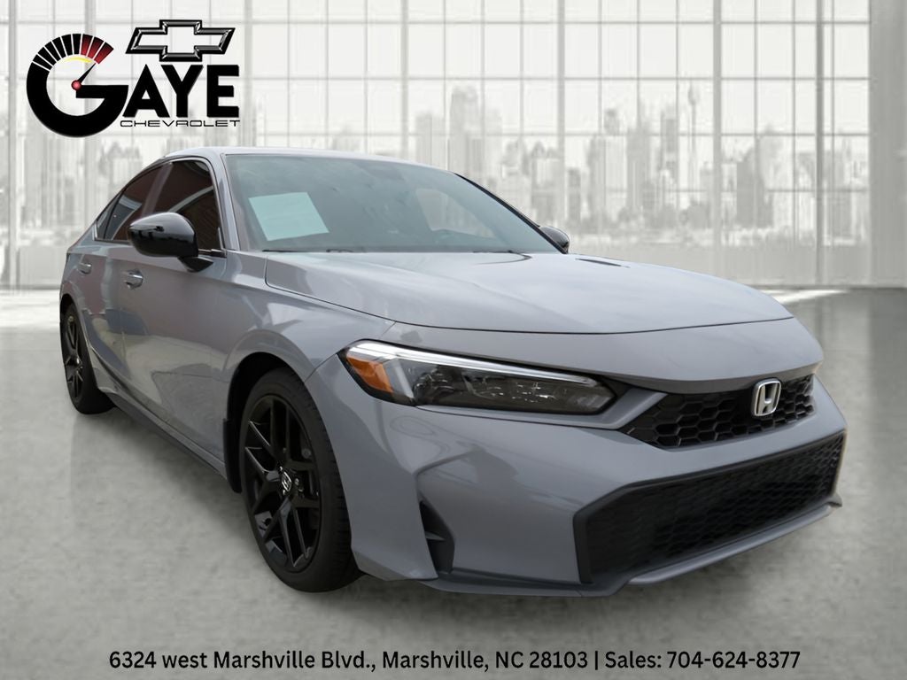 2025 Honda Civic Hatchback Hybrid Sport