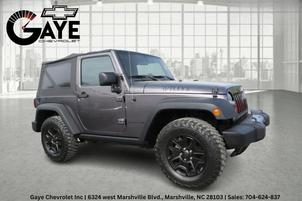 2016 Jeep Wrangler Willys Wheeler