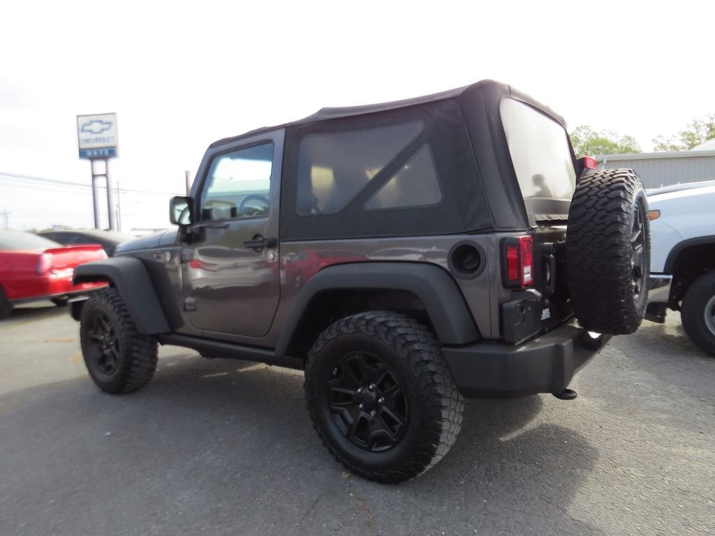 2016 Jeep Wrangler Willys Wheeler