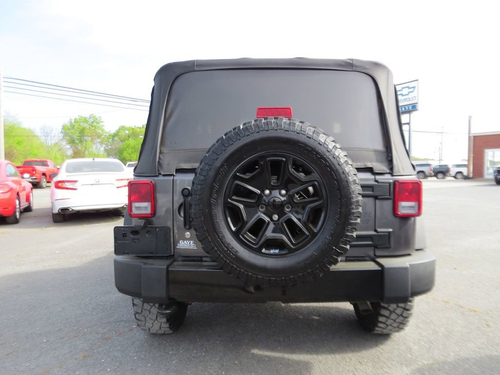 2016 Jeep Wrangler Willys Wheeler