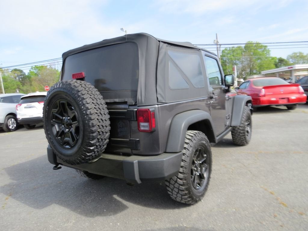 2016 Jeep Wrangler Willys Wheeler