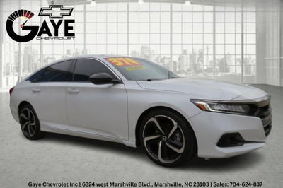 2021 Honda Accord Sedan Sport
