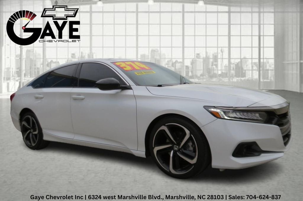 2021 Honda Accord Sedan Sport