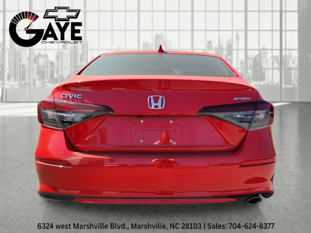 2025 Honda Civic Sedan Sport