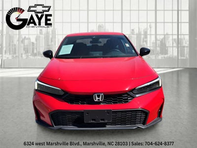 2025 Honda Civic Sedan Sport